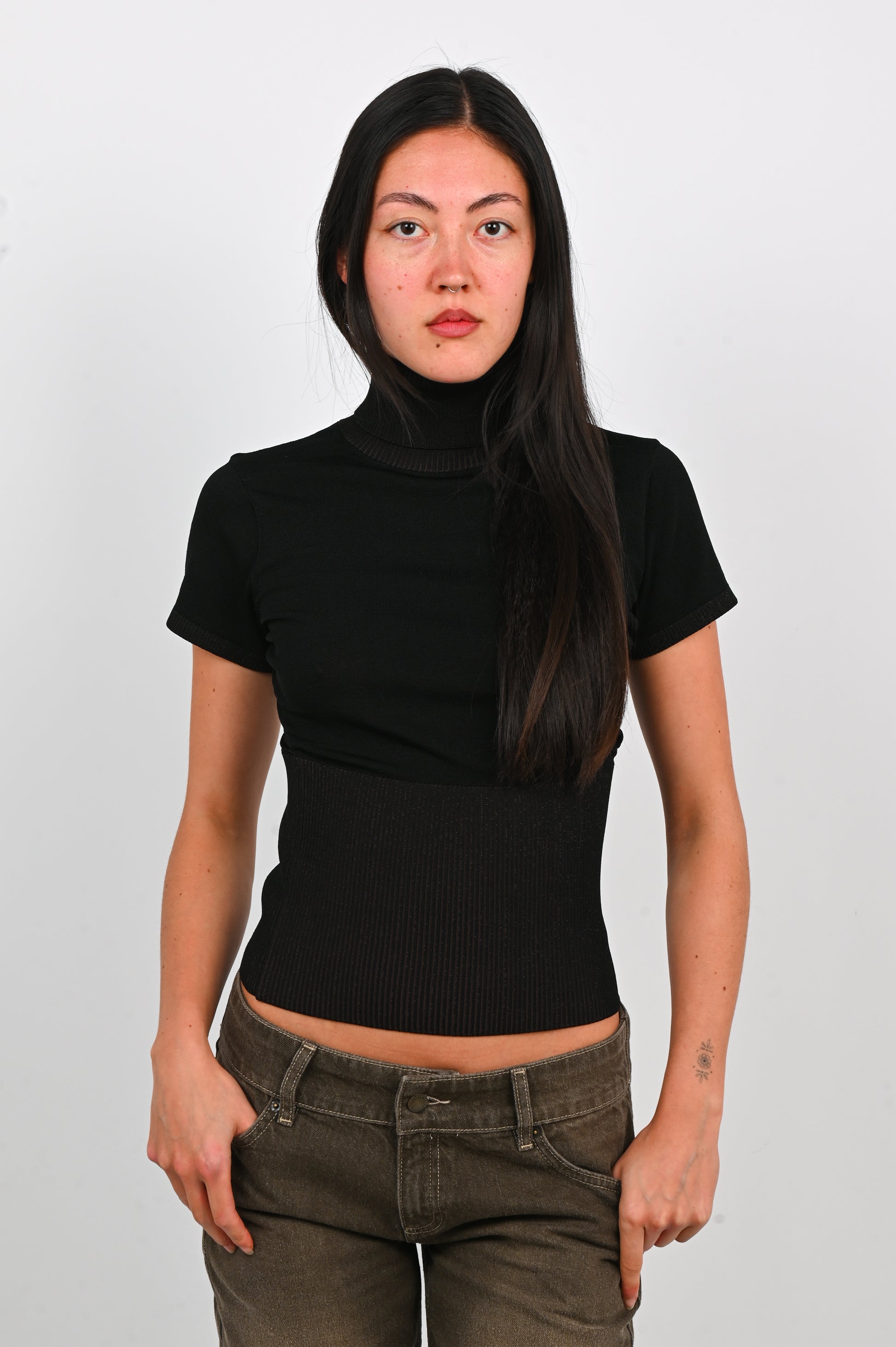 Kernemilk 'Amy' Tshirt in Dark Brown