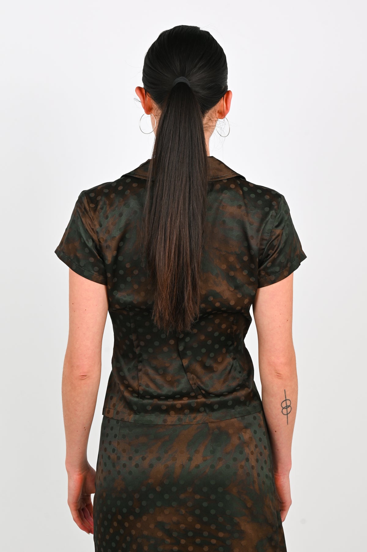 Kernemilk 'Mimi' Shirt in Brown Dot