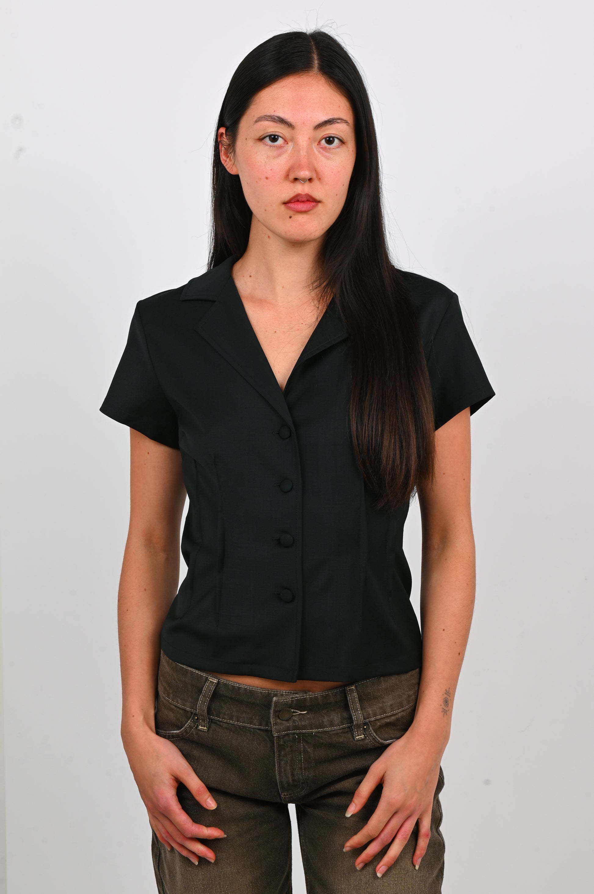 Kernemilk 'Mimi' Shirt in Deep Green
