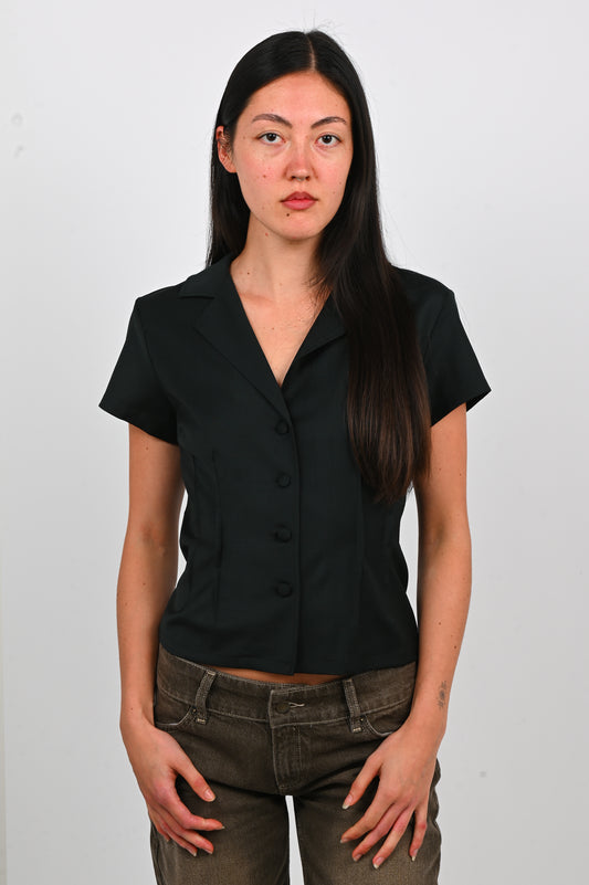 Kernemilk 'Mimi' Shirt in Deep Green