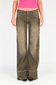 Kernemilk 'Karli' Jeans in Dusty Green