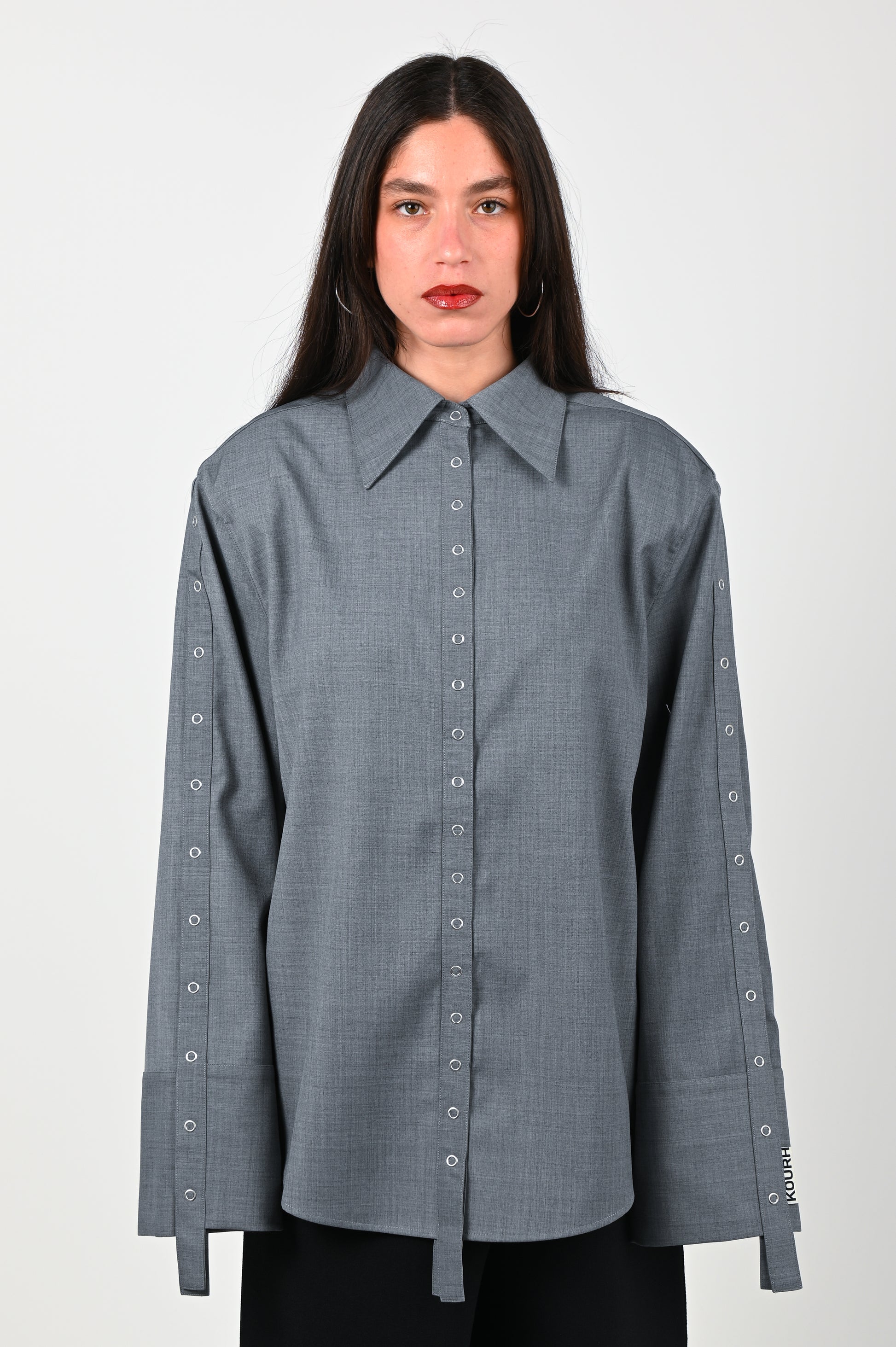 KOURH 'Tidal' Shirt in Grey