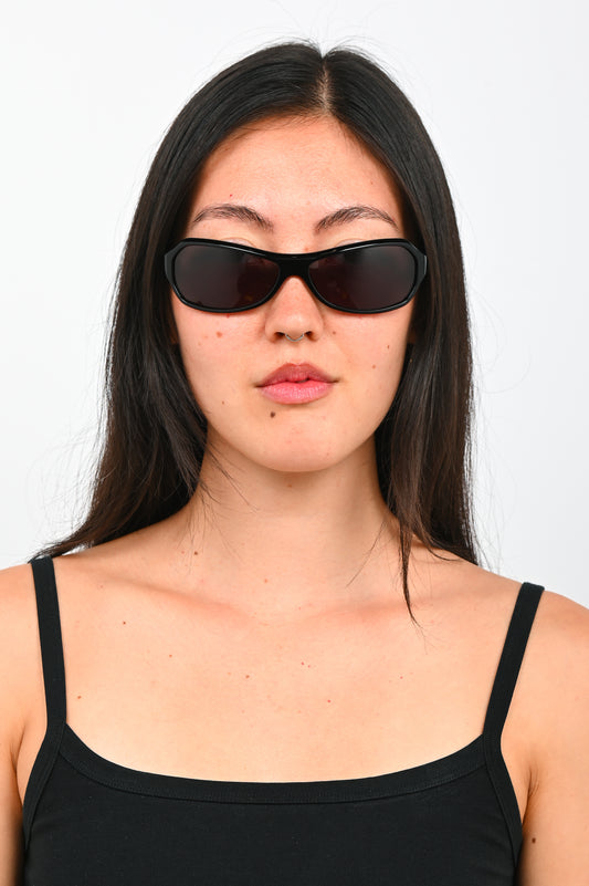 Lexxola 'Raye' Black & Black Sunglasses