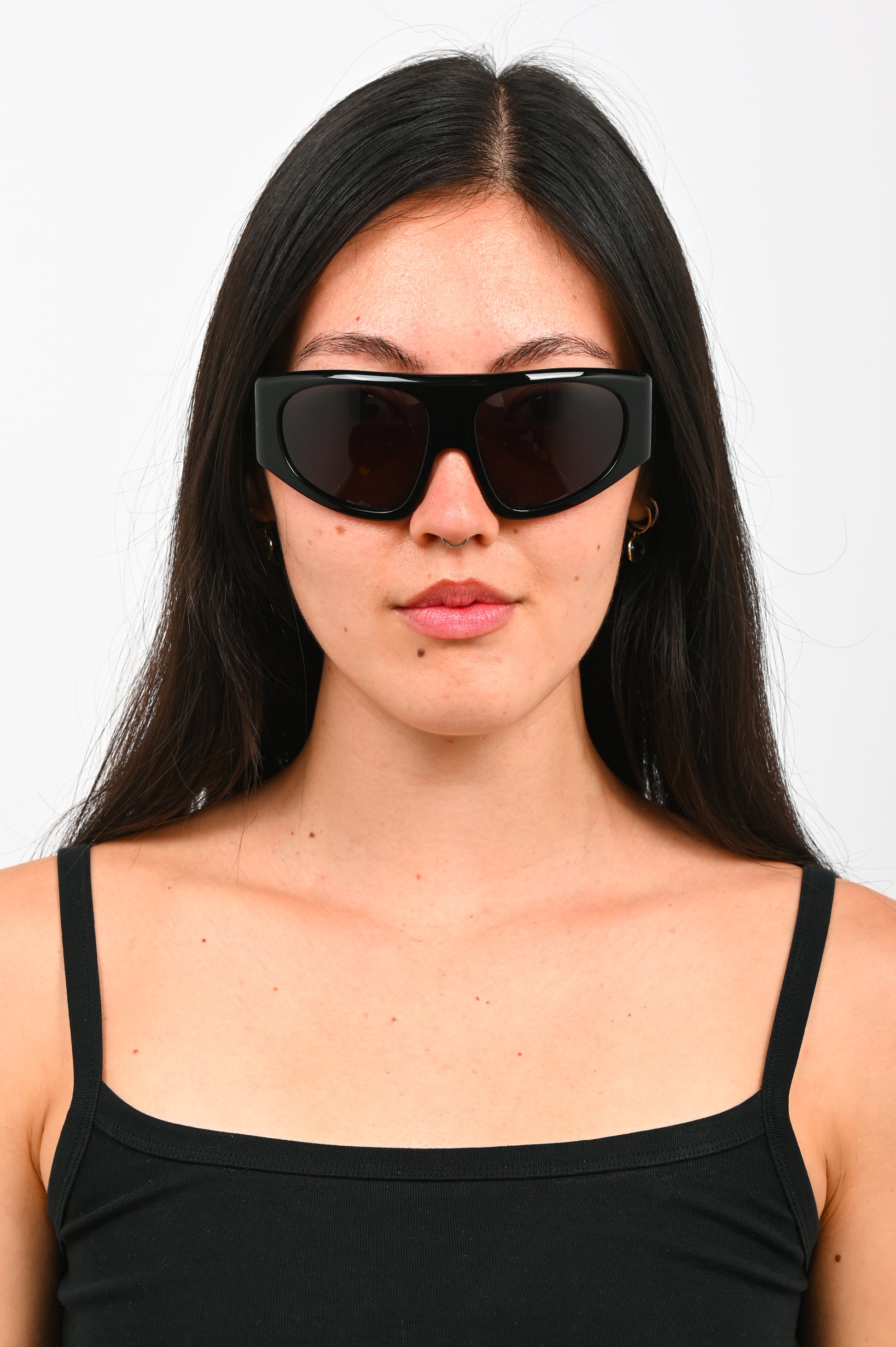 Lexxola 'Gigi' Black & Black Sunglasses