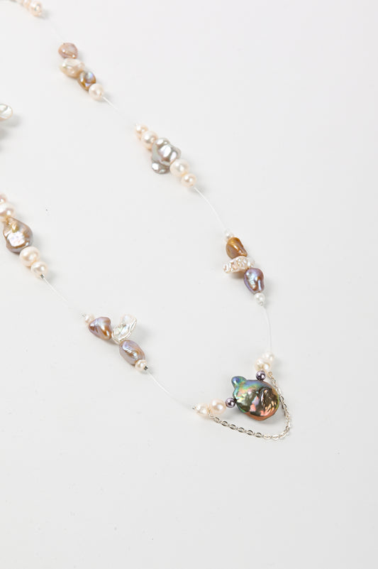 Nadia Ridiandries 'Purple Dreamscape' Necklace