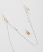 Nadia Ridiandries 'Celestial' Necklace In Orange