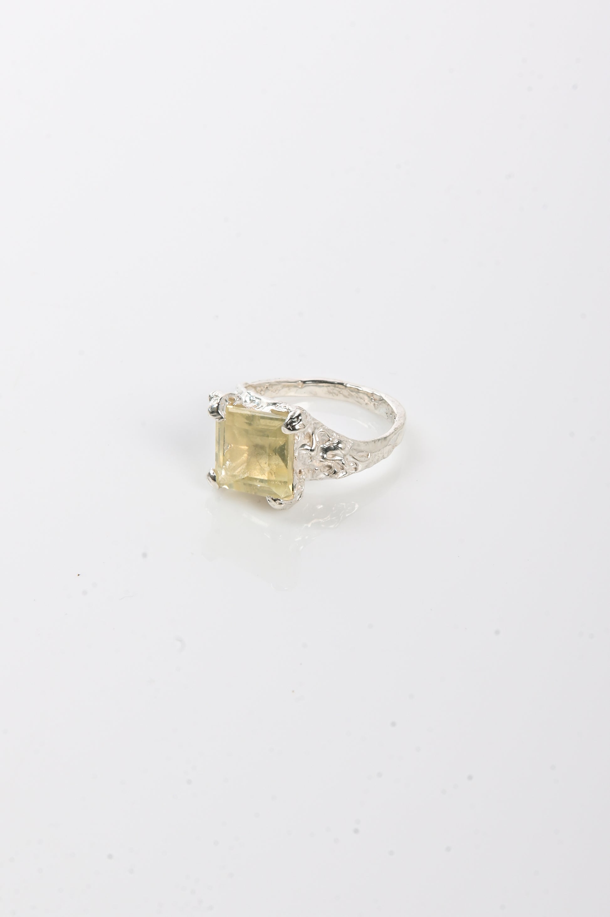 Nadia Ridiandries 'Arcadia' Ring With Yellow Sapphire