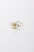 Nadia Ridiandries 'Arcadia' Ring With Yellow Sapphire