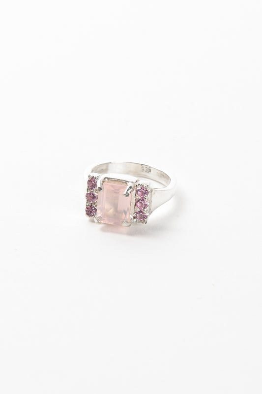 Oliver Thomas 'Pricilla' Ring With Rose Quartz
