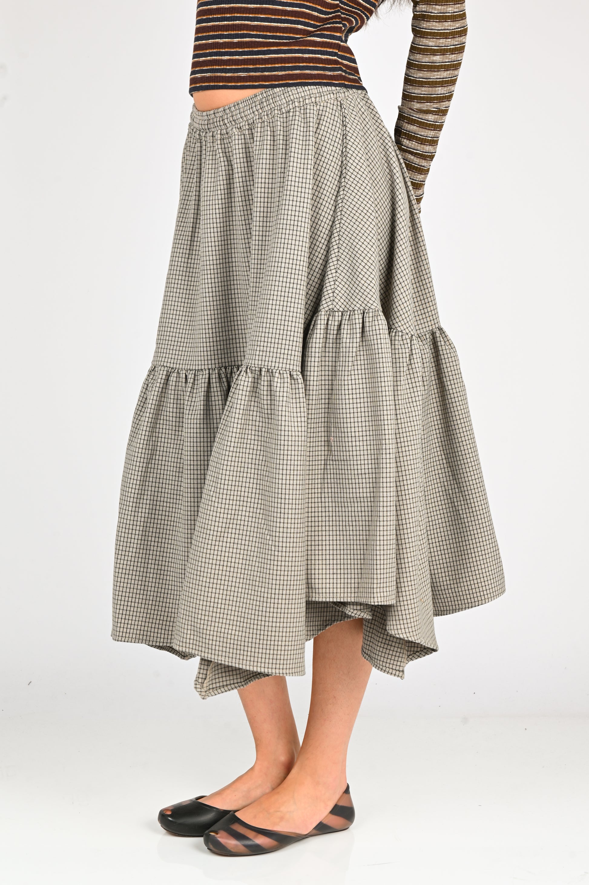 Candice 'Grace' Skirt in Grey