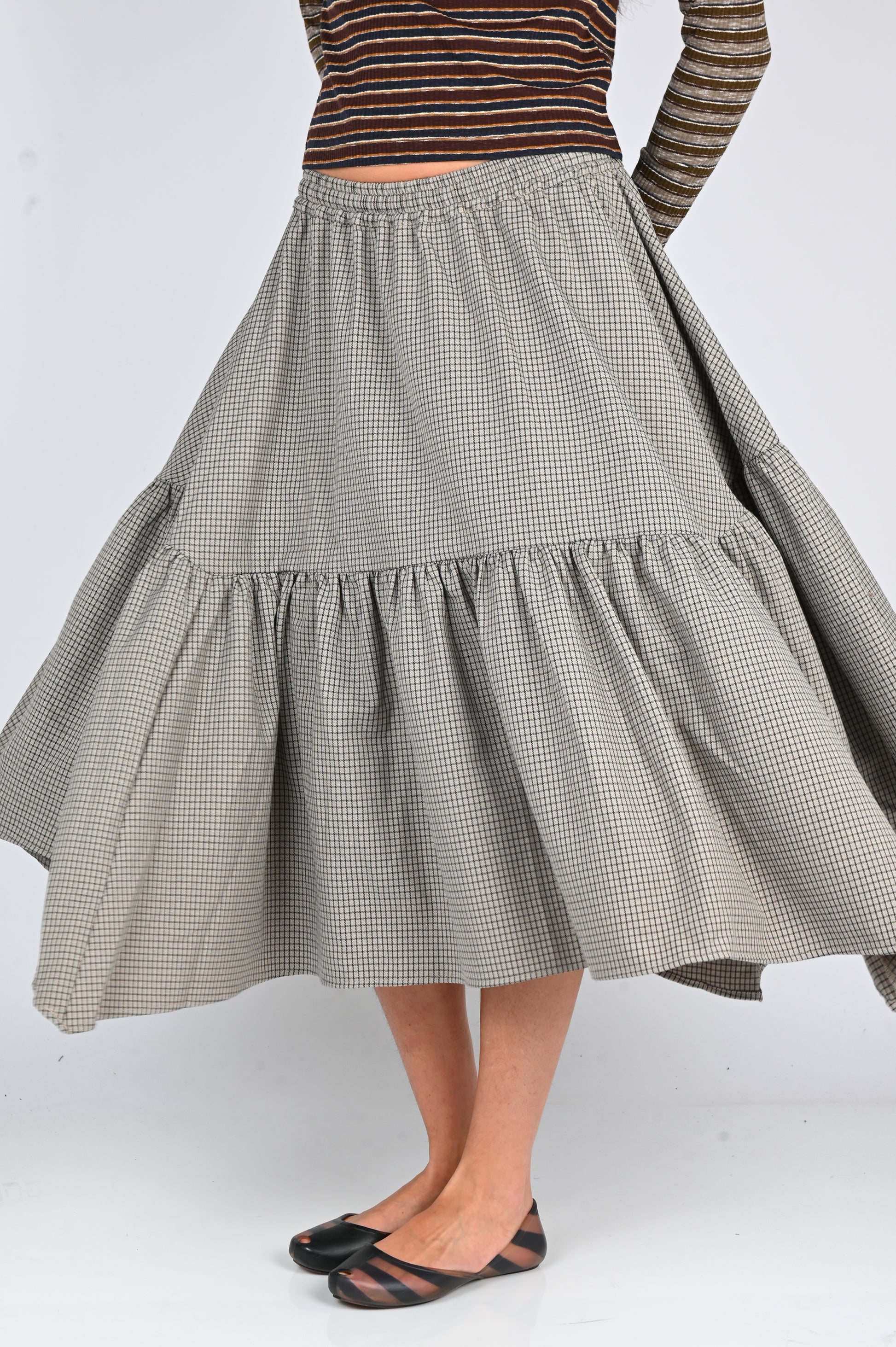 Candice 'Grace' Skirt in Grey