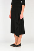 Olga Joan 'Flounce' Skirt in Nera