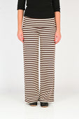 Olga Joan Fold Over Pant in Cappuccino