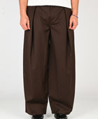 Checks 'Hakama' Pants in Cocoa Wool