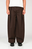 Checks 'Hakama' Pants in Cocoa Wool