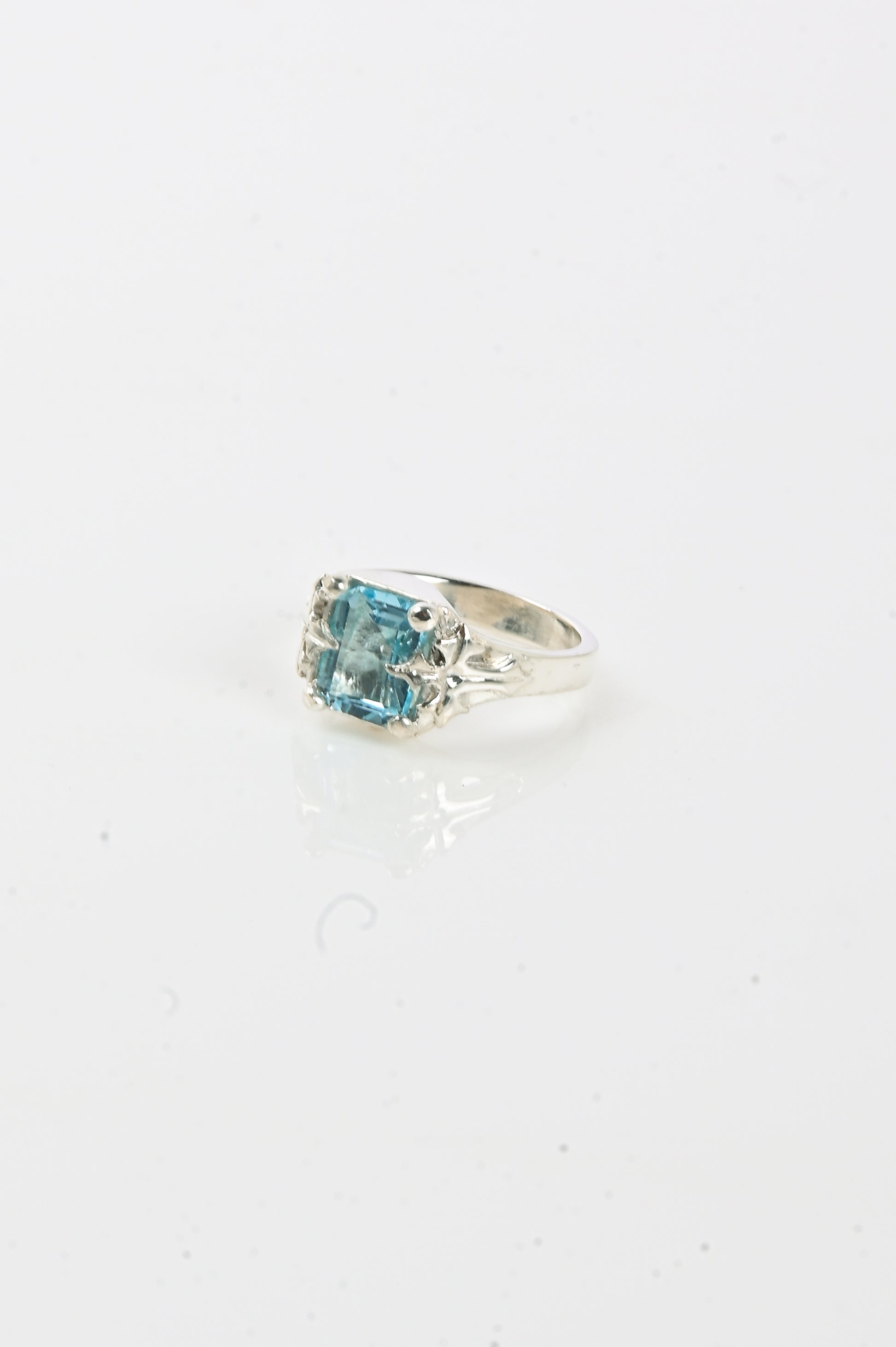 Oliver Thomas 'Hallowed' Ring in Light Blue Topaz