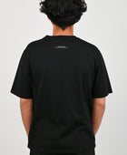 Pseushi 'Coverstitch' Tee in Black