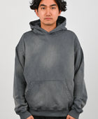 Pseushi 'Pareidolla' Hoodie in Faded Grey