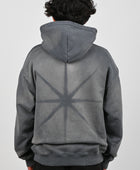 Pseushi 'Pareidolla' Hoodie in Faded Grey