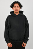 Pseushi 'Pareidolla' Hoodie in Faded Black