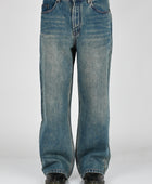 Pseushi Loose Jeans in Vintage Wash