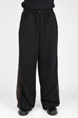 Posture Panel Pant in Brown on Black