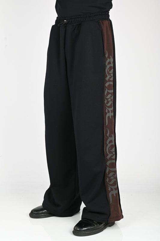 Posture Panel Pant in Brown on Black