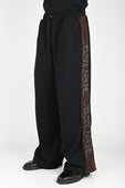 Posture Panel Pant in Brown on Black