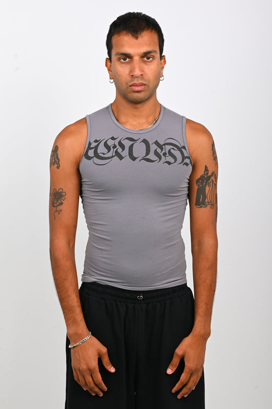 Posture House Singlet in Grey