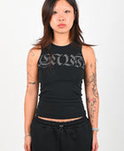 Posture House Singlet in Black