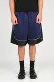 Pseushi 'Game' Shorts in Aubergine/Black