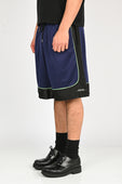 Pseushi 'Game' Shorts in Aubergine/Black