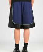 Pseushi 'Game' Shorts in Aubergine/Black