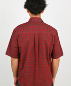 Pseushi 'Tartan Typewriter' Short Sleeve Shirt