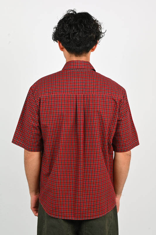 Pseushi 'Tartan Typewriter' Short Sleeve Shirt