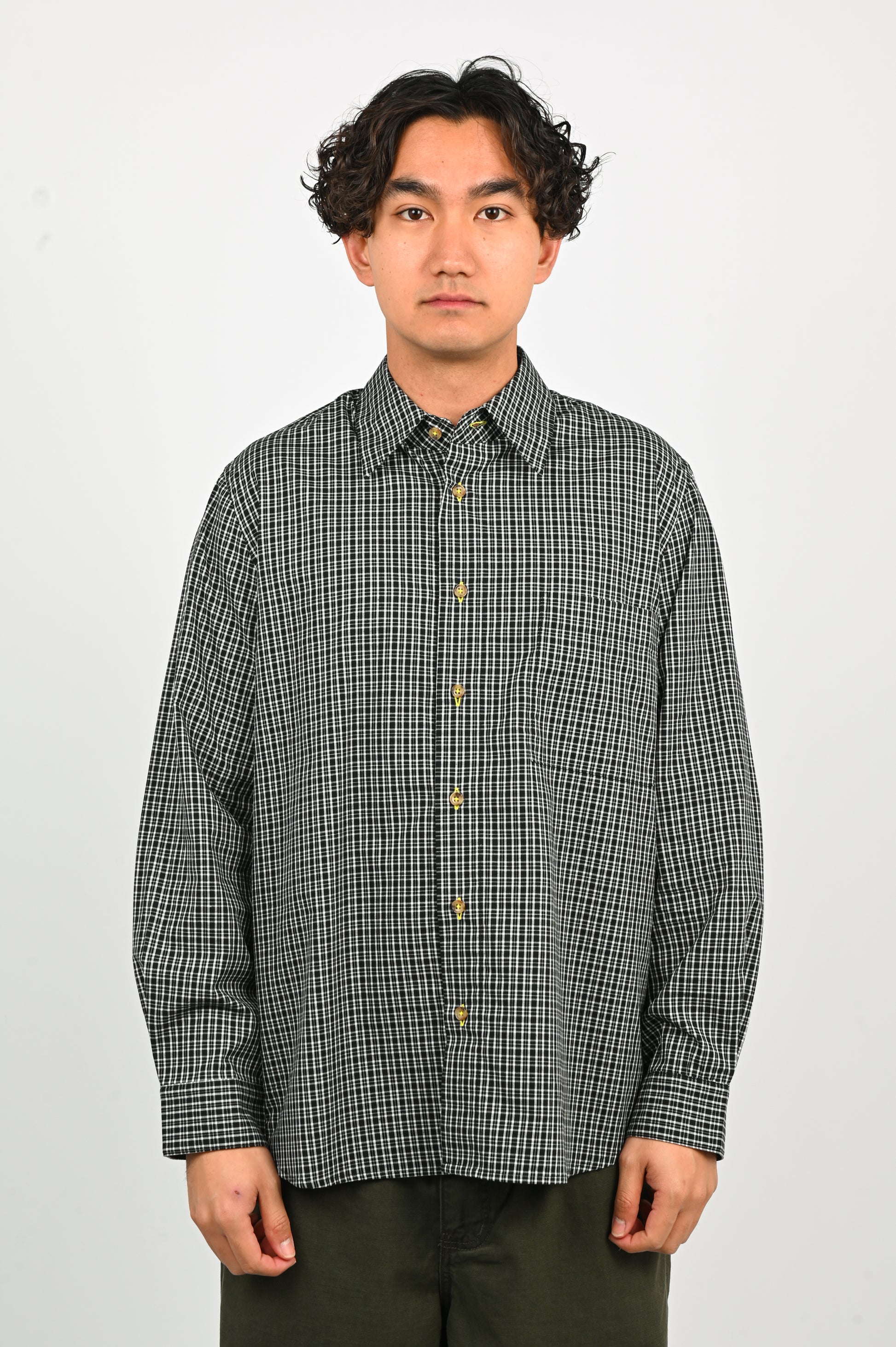 Pseushi 'Black Plaid' LS Shirt