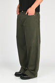 Pseushi 'Loose Cut Ripstop' Pants in Army