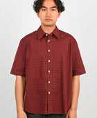 Pseushi 'Tartan Typewriter' Short Sleeve Shirt