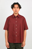 Pseushi 'Tartan Typewriter' Short Sleeve Shirt
