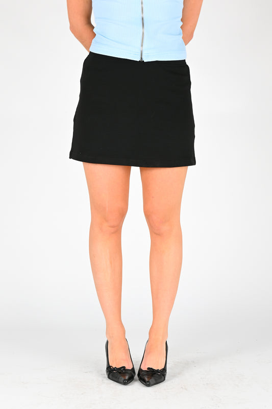 Sabi Mini Skirt in Black