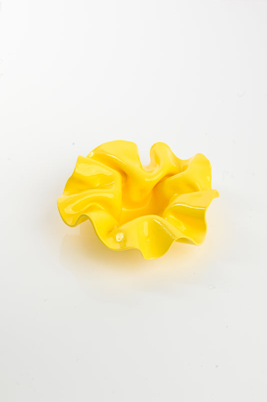 Jess Sellinger 'Wave Tray' In Yellow