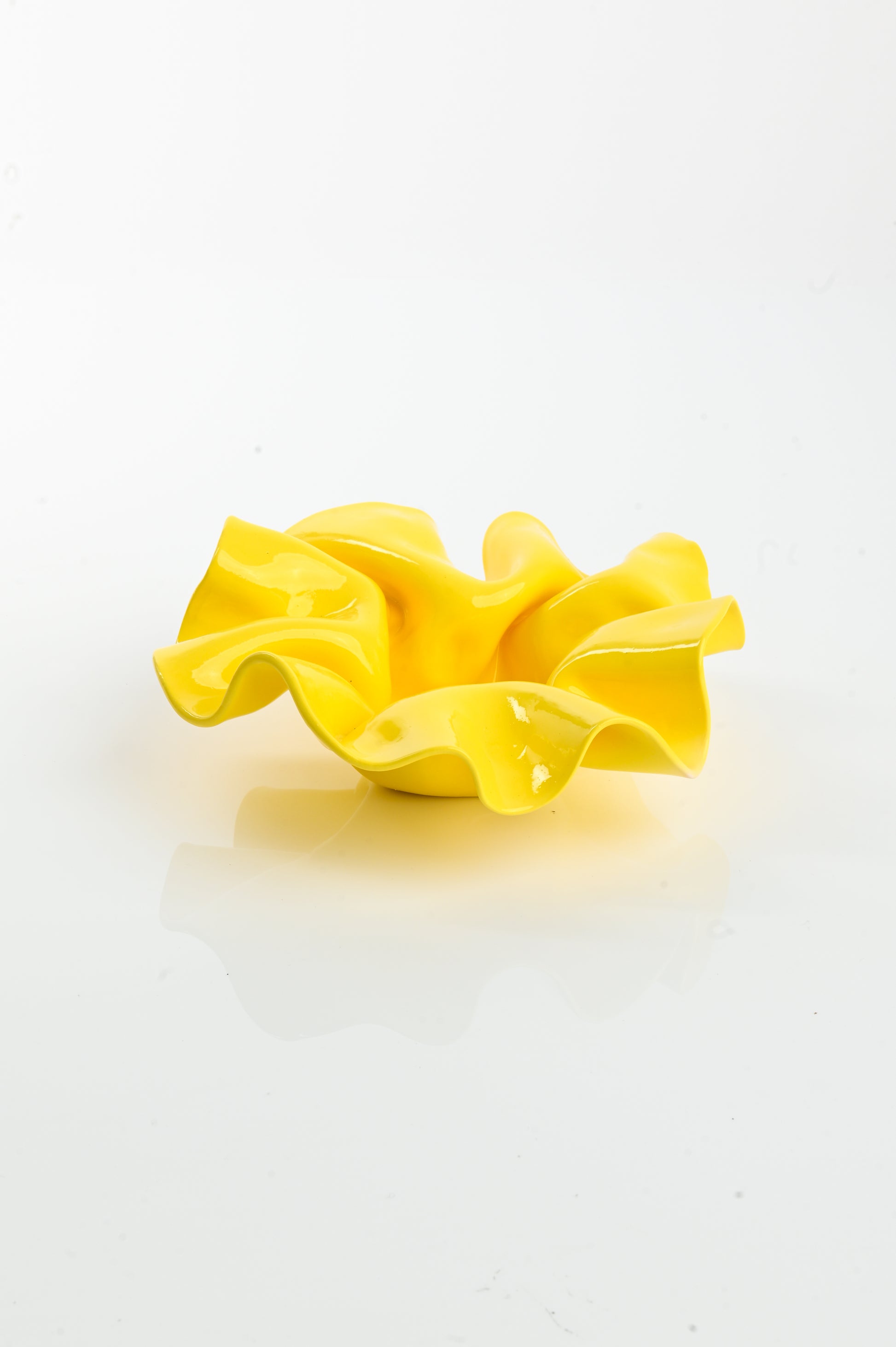 Jess Sellinger 'Wave Tray' In Yellow