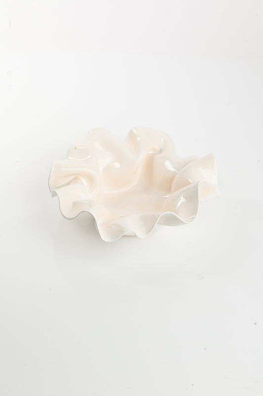 Jess Sellinger 'Wave Bowl' In White