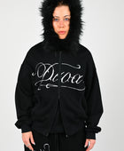 1000 'Diva' Zip Thru Hoodie