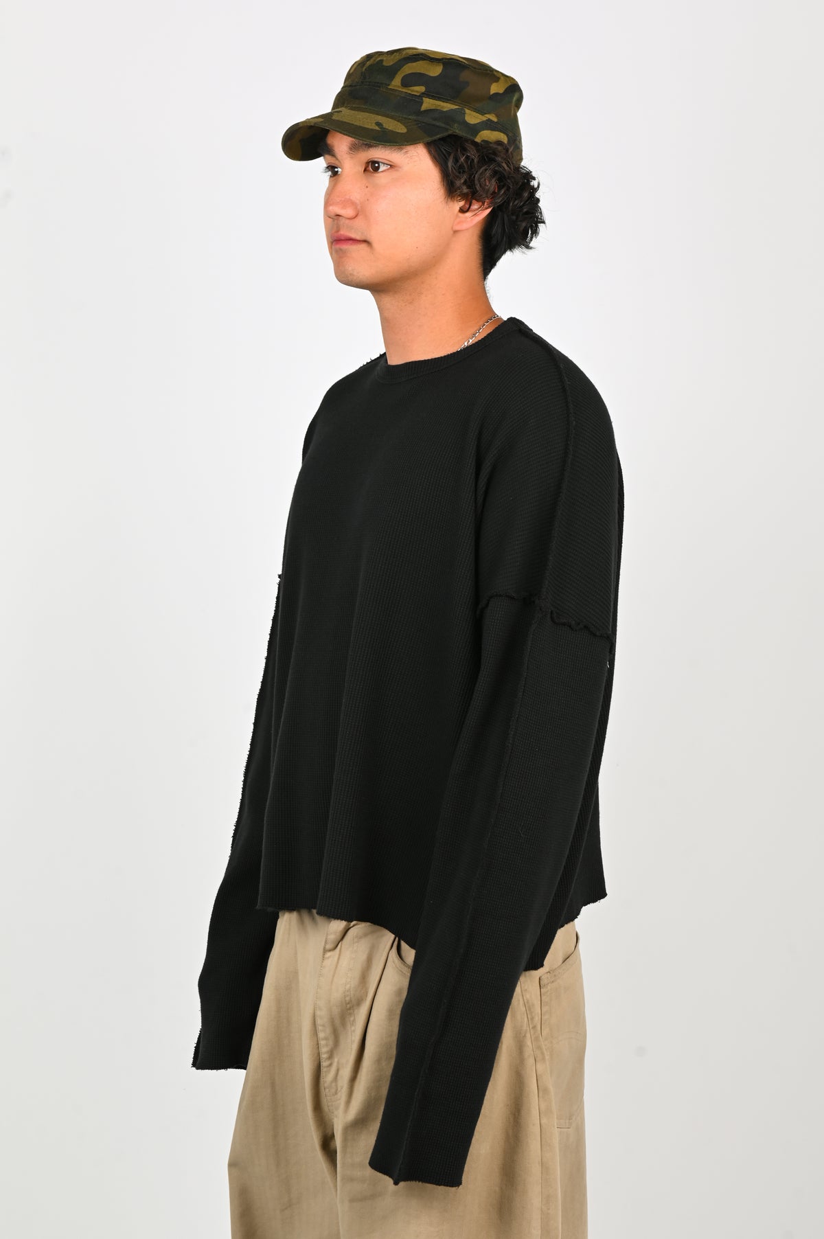 Sacred Archive 'Jill' T-Shirt In Soft Black