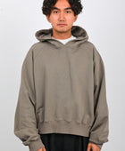Sacred Archive 'Uniform' Hooded Jumper in Nickel
