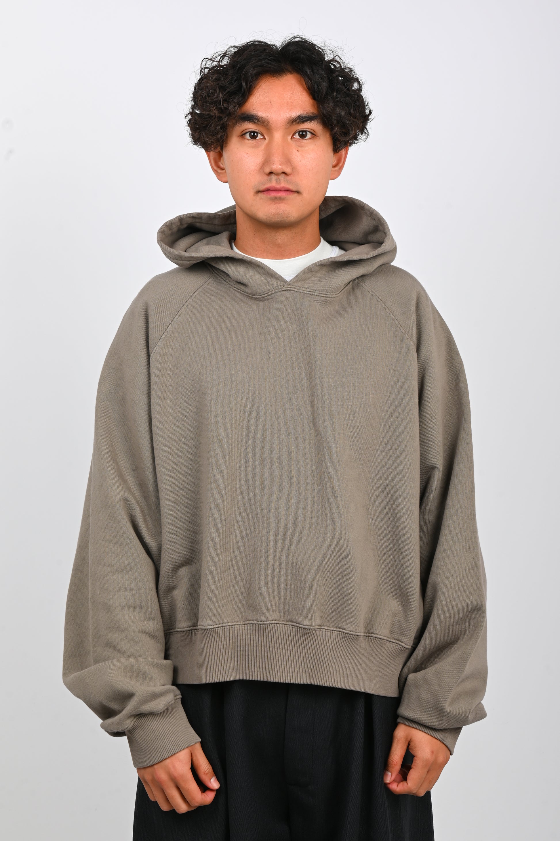 Sacred Archive 'Uniform' Hooded Jumper in Nickel