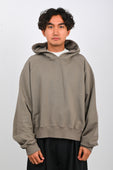Sacred Archive 'Uniform' Hooded Jumper in Nickel