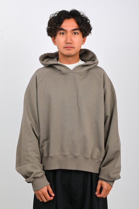 Sacred Archive 'Uniform' Hooded Jumper in Nickel