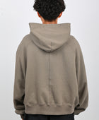 Sacred Archive 'Uniform' Hooded Jumper in Nickel
